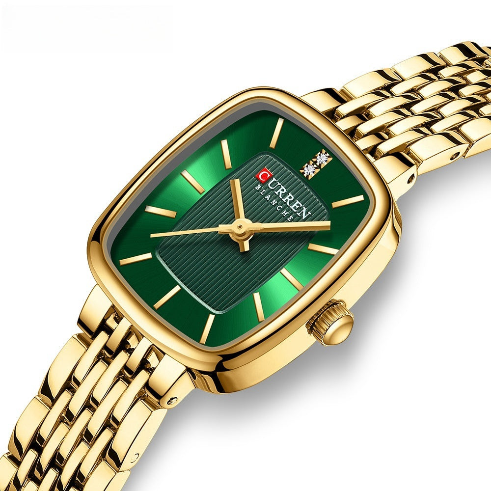 Women's Fashion Casual Steel Belt Watch