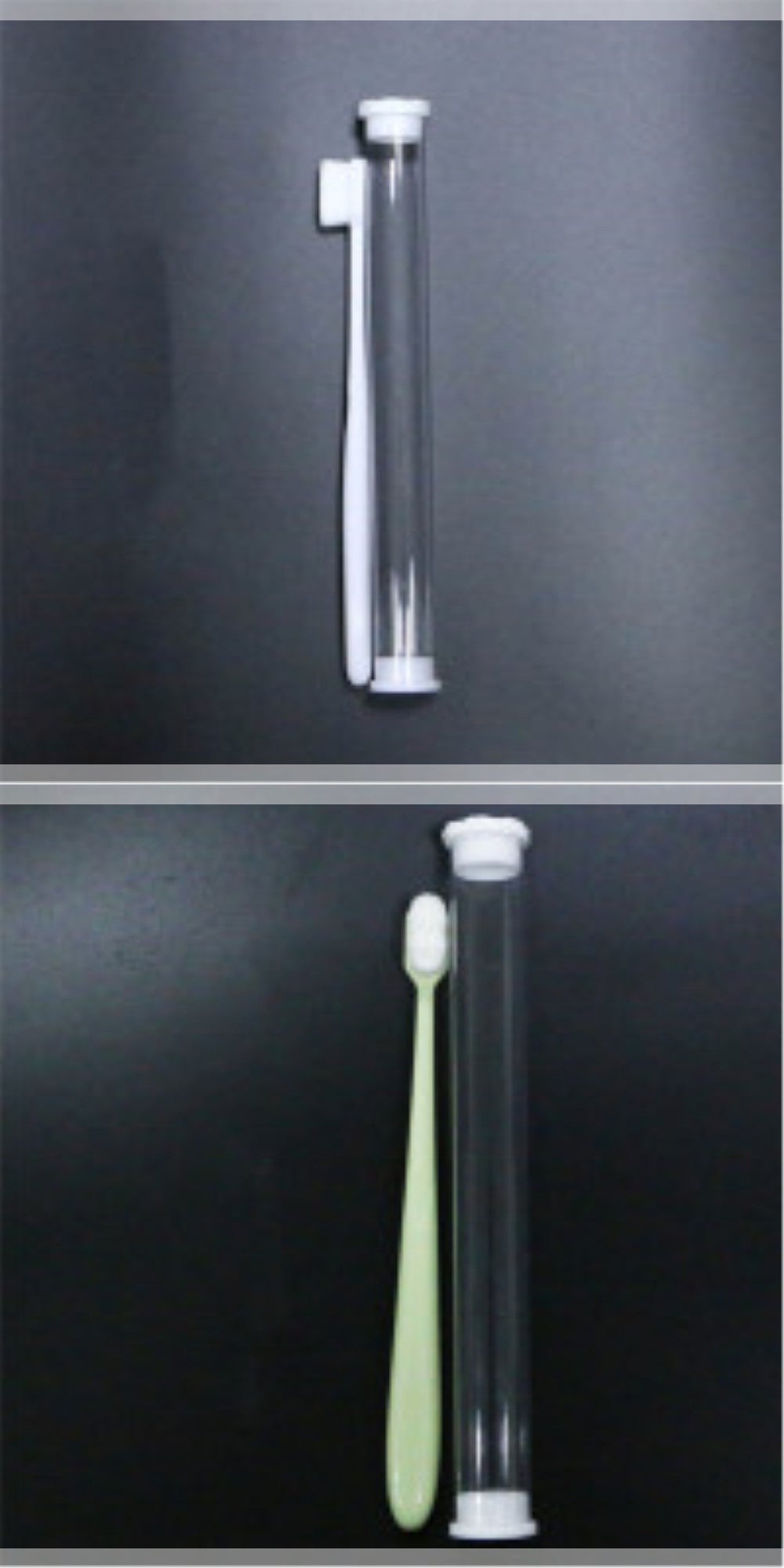 Micron Soft Toothbrush Green white