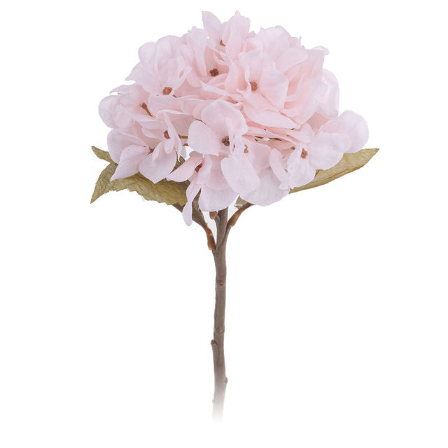 Artificial Flowers Hydrangea Branch Home Wedding Decor Autum Pink