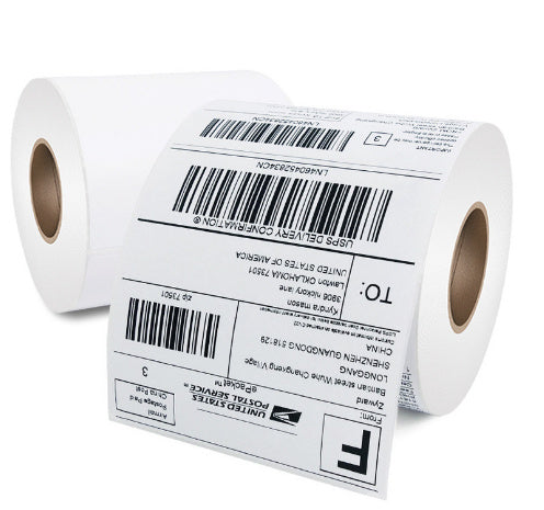 Thermal Label Printer Bluetooth Express Electronic Face Single Bar Code Sticker Paper roll 100x150mm Paper roll 100x150mm