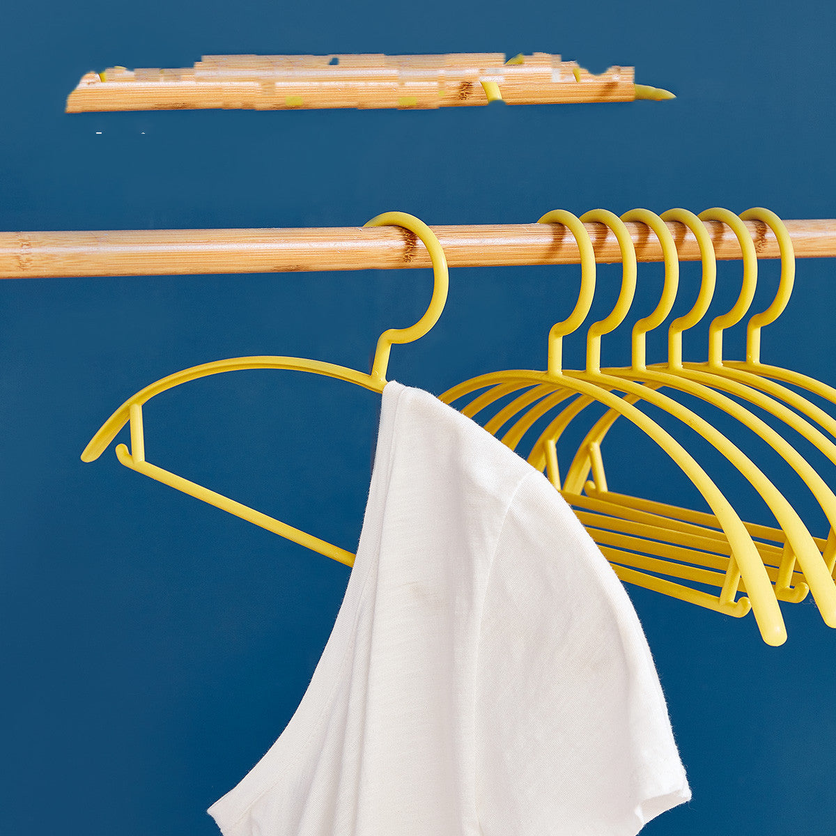 Semi-circular Plastic Non-marking Hanger Anti-skid Drying Clothes Hanging
