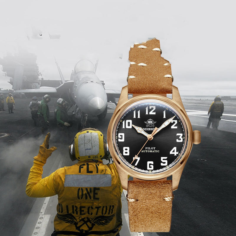 Automatic Mechanical Men's Watch Bronze