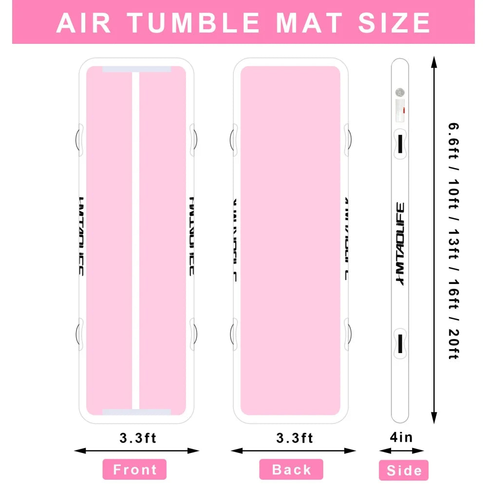 CE Certificate Outdoor Foldable Floating Platform Water Inflatable Fitness Mat Air Track Gymnastics Mats Yoga Mat