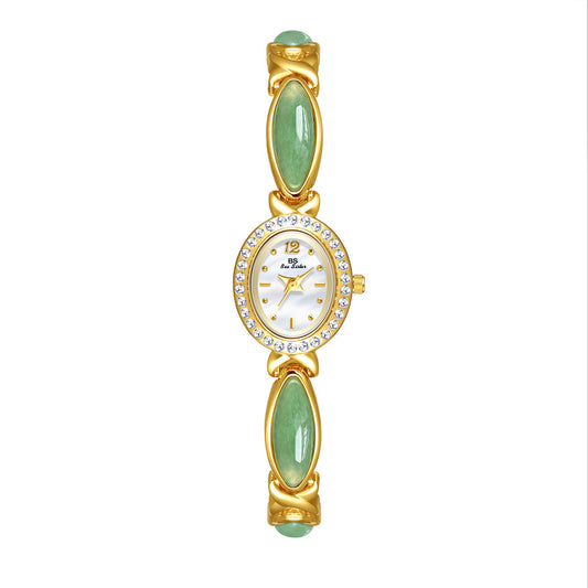 Dongling Stone Hetian Jade Chain Watch