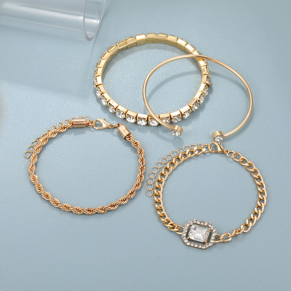 Vintage Personalized Twist Bracelet