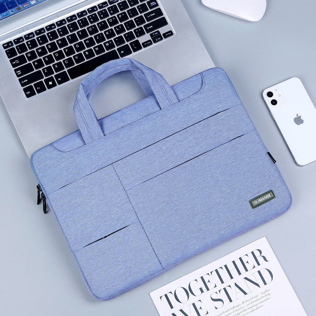 15.6-inch Laptop Bag For Business Men Navy Blue