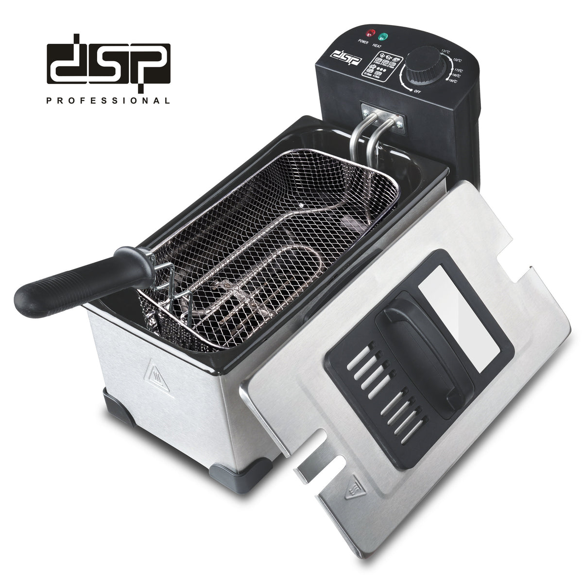 DSP/Dansong Fryer Household Multifunctional Fryer Fries Fryer 2200w High Power And High Efficiency Frying