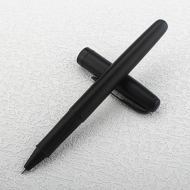 Plaid Silver Pen Business Office Calligraphy Practice Extremely Black Pen