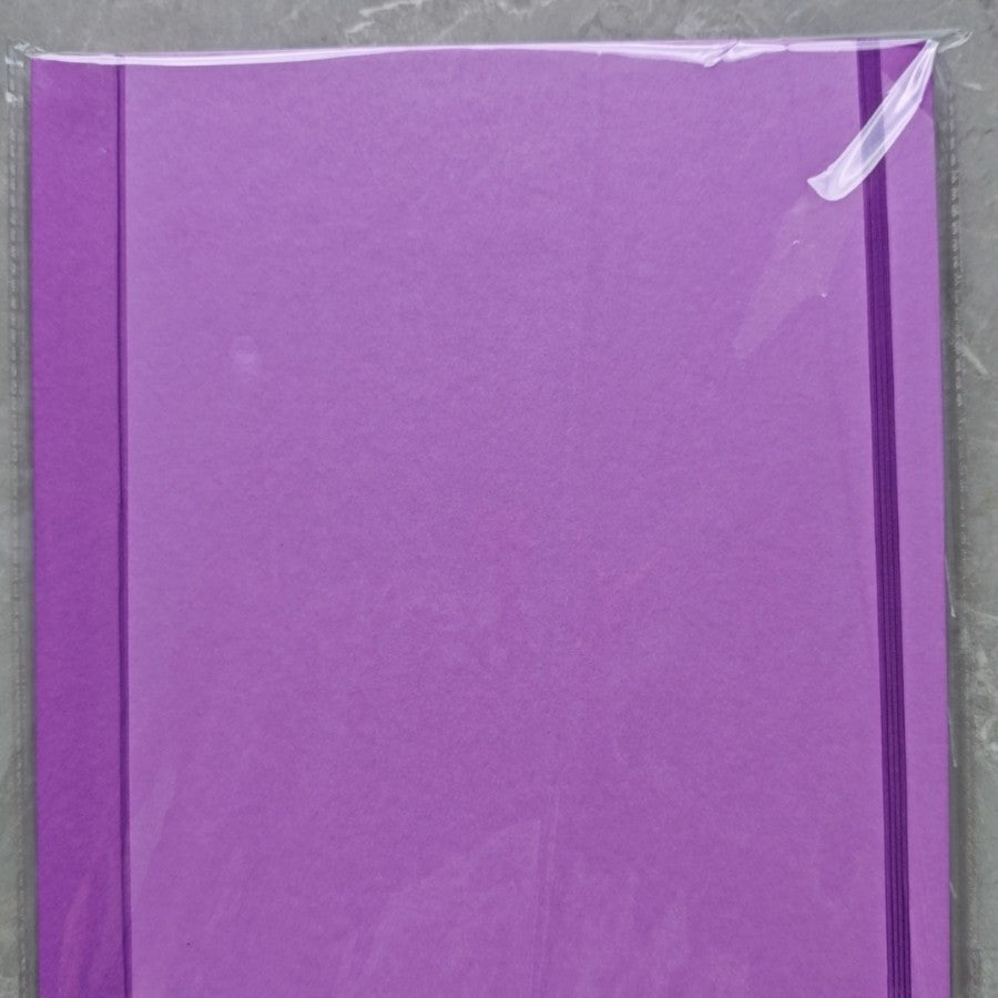 Fashion Manila Pocket Storage File Folder Purple