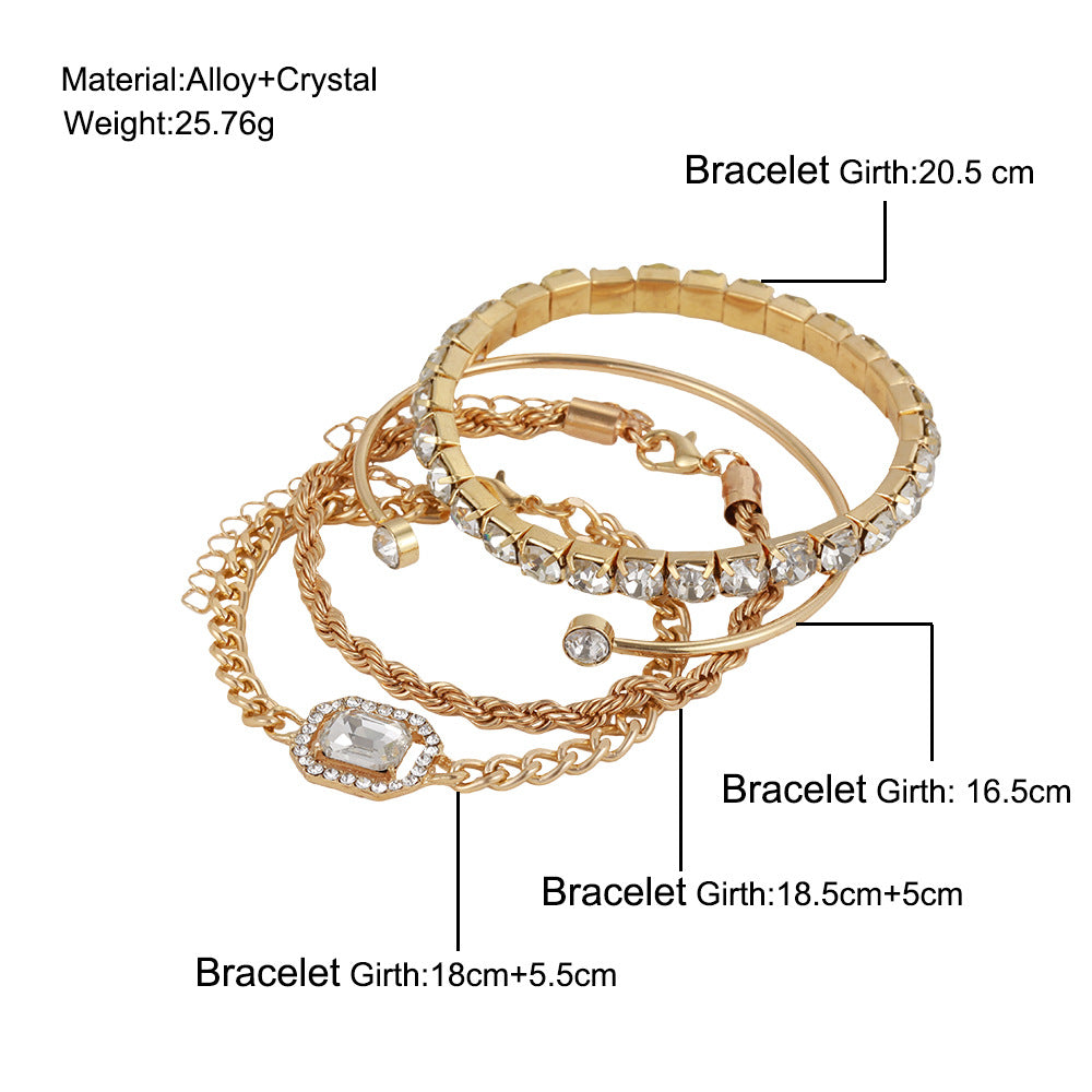 Vintage Personalized Twist Bracelet