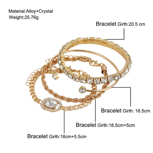 Vintage Personalized Twist Bracelet