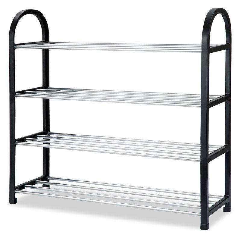 Simple Multi-layer Metal Combination Shoe Rack Household Light Luxury Space-saving Storage Cabinet Economical Small Storage Rack