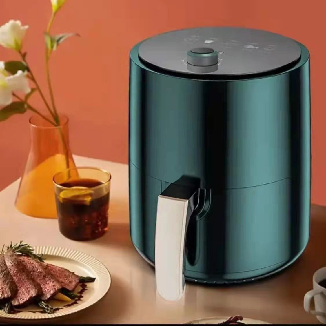 Tiktok Popular Camel 4L Air Fryer Household Mechanical Multi-functional Factory Wholesale One-piece Delivery