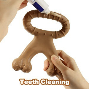Amazon Cross-border New Dog Interactive Toy Pet Chew Dog Bite Simulation Nylon Toy Molar Dog Bones
