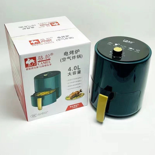 Household Camel Air Fryer 4L Mechanical Oil Fume-free Potato Chip Machine Air Electric Fryer Gift Group Buying Daifa