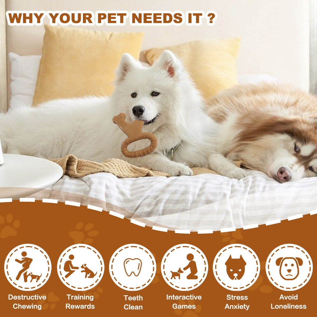 Amazon Cross-border New Dog Interactive Toy Pet Chew Dog Bite Simulation Nylon Toy Molar Dog Bones