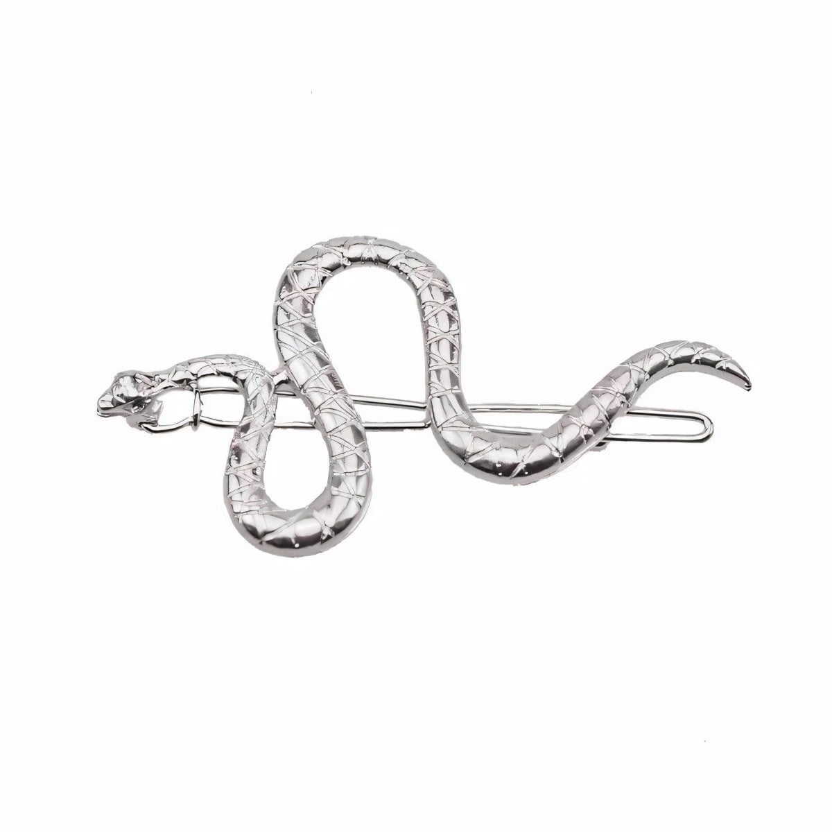 Retro Creative Snake-shaped Dark High-grade Versatile Personalized Cold Style Side Clip Fashion