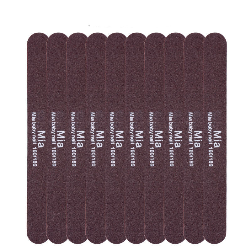 Nail Polishing Strips, Frosted Polishing Strips, Manicure Tools, Double-sided Nail Files 10thin sand bars
