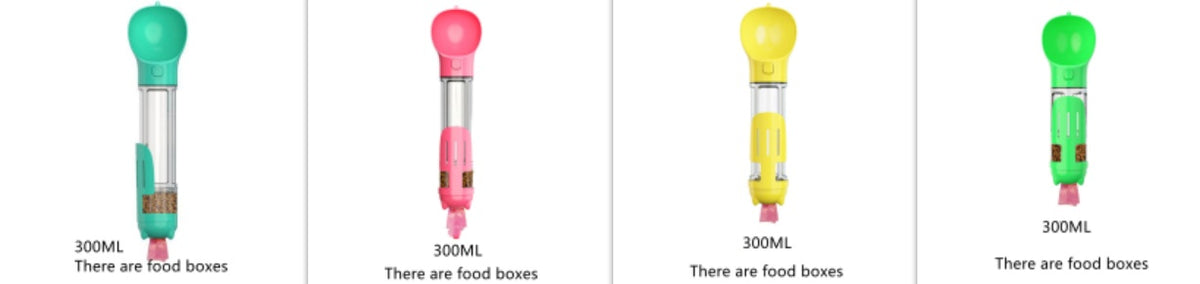 Pet Multi-functional Water Bottle Set
