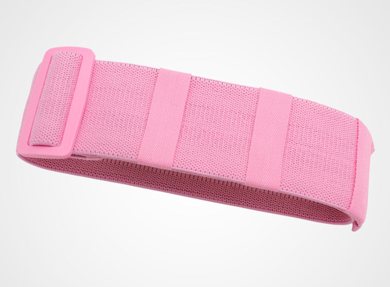 Aolikes Adjustable Fitness Stretch Training Booty Bands Elastic Resistance Bands Pink