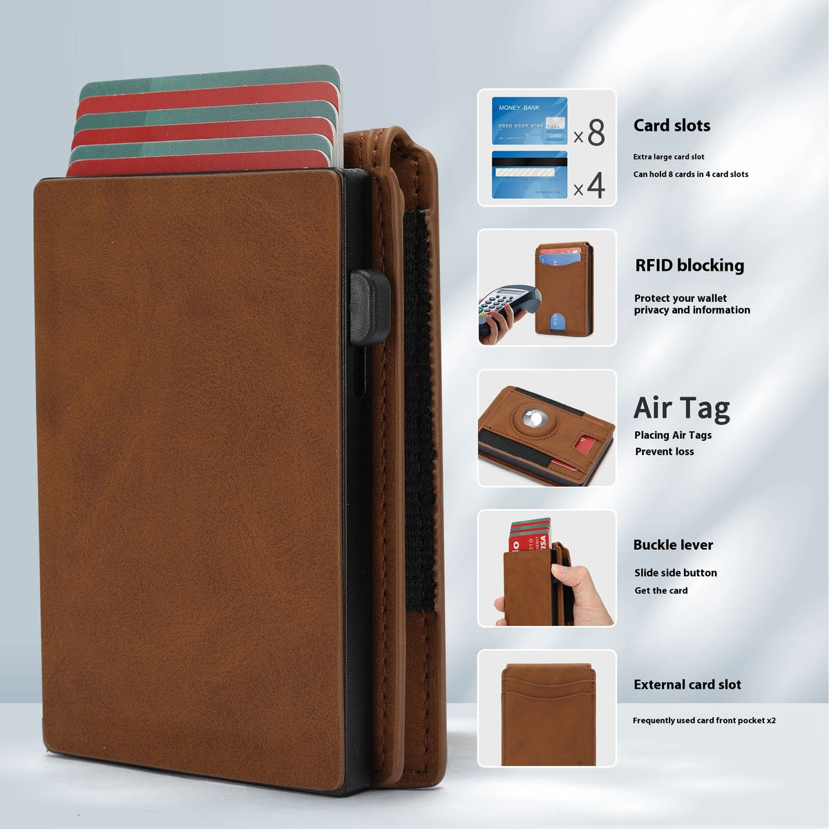 Card Holder Men's High Sense