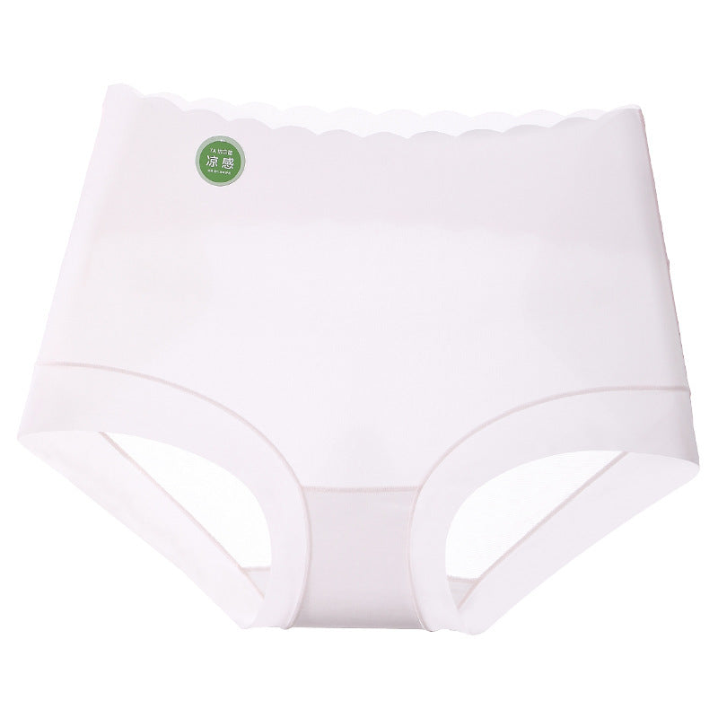 High Waisted Oversized Seamless Underwear For Women Cherry Pink