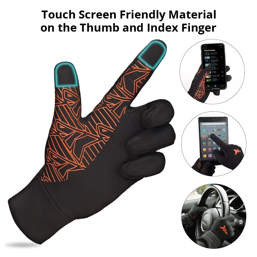 Winter Fishing Windproof Non-slip Gloves