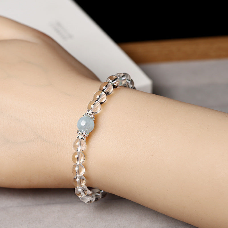 Natural White Crystal Bracelet Fashion Simple