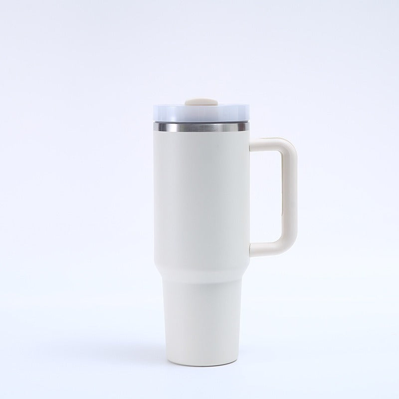 304 Stainless Steel Vacuum Cup Second Generation 40oz Cup No 10 Cream White 40oz