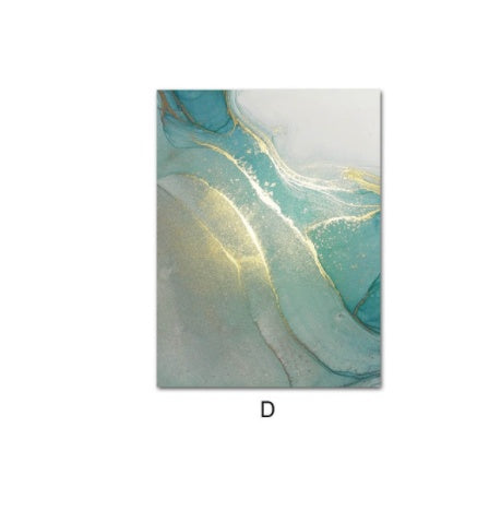Abstract Liquid Fluid Art Poster Canvas Painting Modern Wall Picture Home Living Room Decor 4color