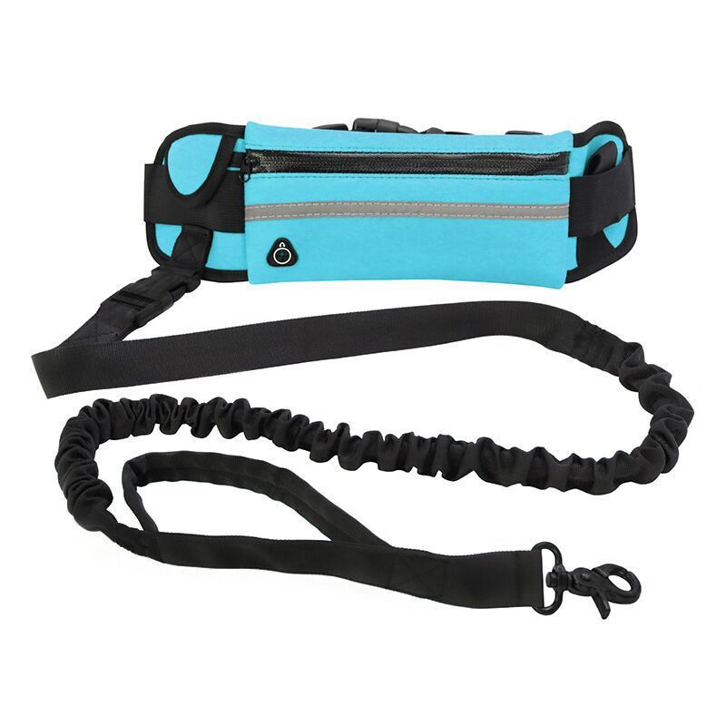 Pet Purse Leash For Dog Walking Blue