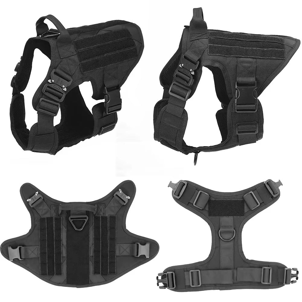 Pet Harness Luxury Dog Leash Set Chest Dog Nylon Camouflage Dog Harness
