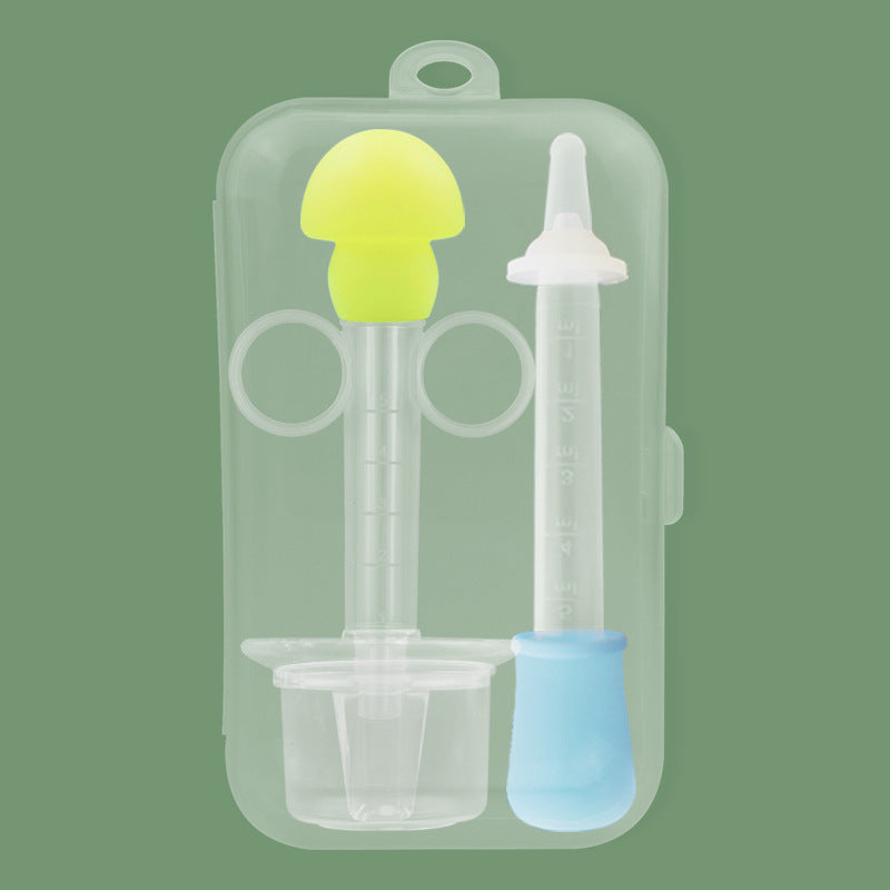 Newborn Puppies And Kittens Soft Pacifier Feeder Green blue