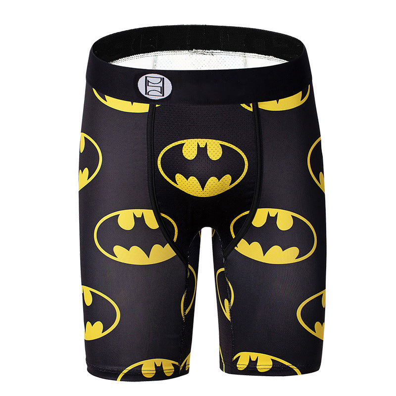 Cartoon Printed Boys Boxers Men Sports Underwear P6