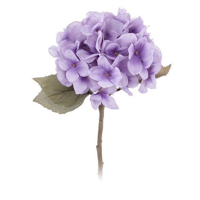 Artificial Flowers Hydrangea Branch Home Wedding Decor Autum Purple