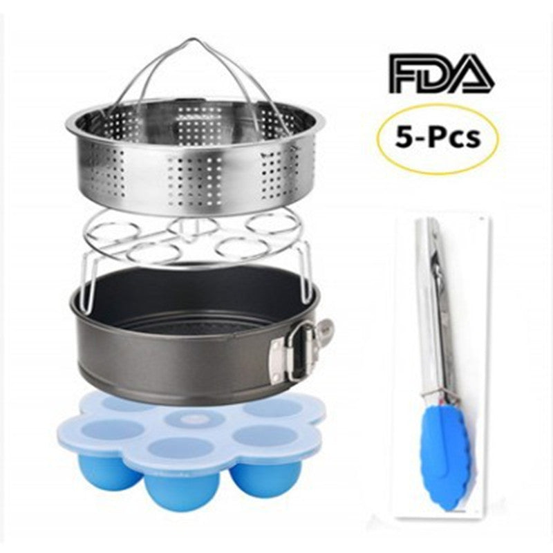 New Pressure Cooker Air Fryer Accessories Cake mold set of 5pcs