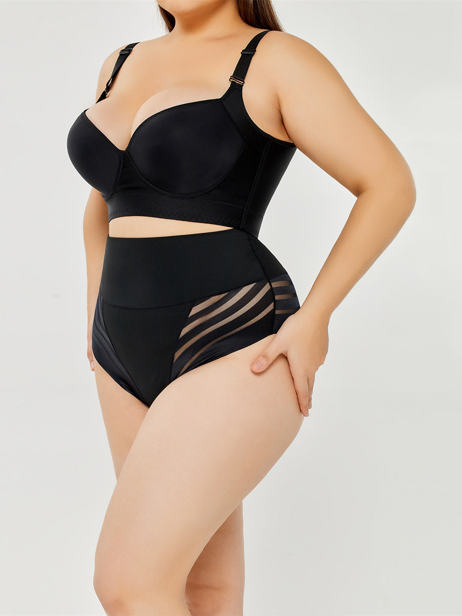 Tummy Control Shapewear Panties For Women Black