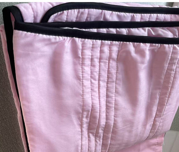 Cooling Blankets Pure Color Summer Quilt Plain Summer Cool Quilt Compressible Air-conditioning Quilt Quilt Blanket Pink