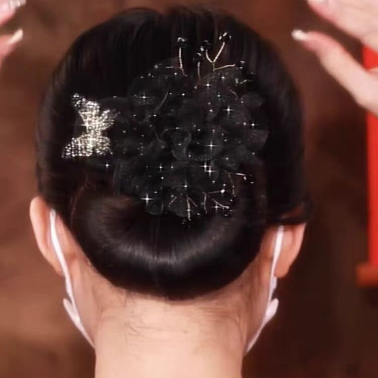 New Starry Flower Hair Band Artifact For A Lazy