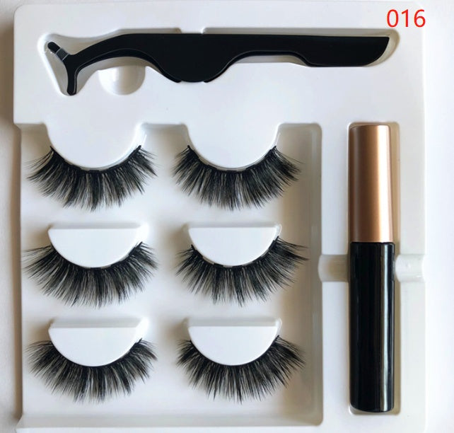 Magnetic false eyelashes 016