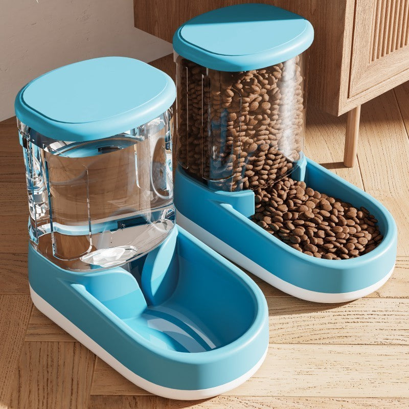 Cat Water Fountain Dog Pet Automatic Pet Feeder Blue Water Fountain Feeder