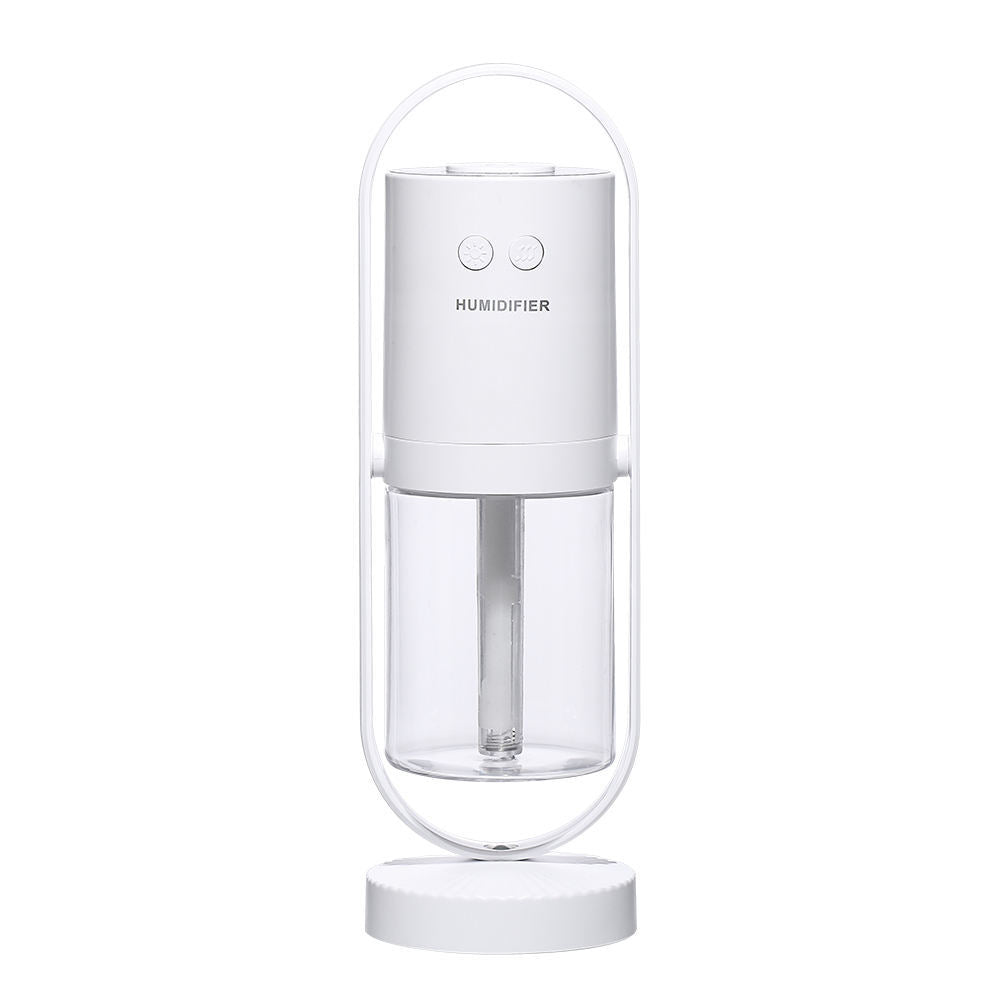200ml Portable Colorful Light Humidifier USB Rechargeable Car Humidifier USB White