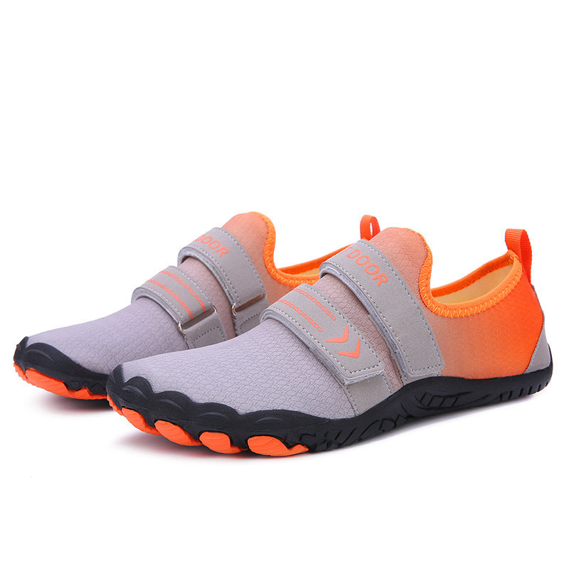 Fitness Yoga Outdoor Large Size Hiking Shoes A05 grey