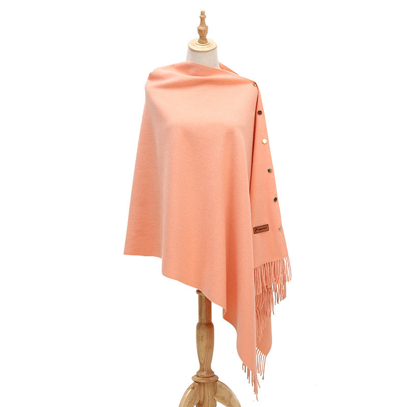 Winter Autumn Women's Cashmere Shawl 19Color 68X200