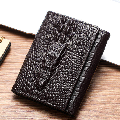 Wallet Short Wallet Men's Driver's License Black