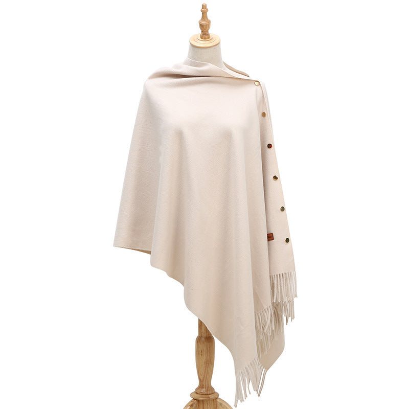 Winter Autumn Women's Cashmere Shawl 18Color 68X200