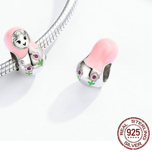 Cute The Russian Dolls Beaded Diy Bracelet Jewelry Accessories