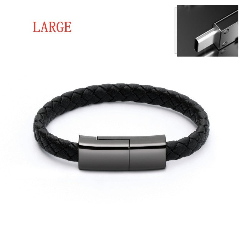 Creative Bracelet Data Cable Bracelet Charging Cable C Large