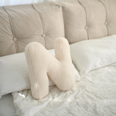 26 English Letters Pillow Sofa Cushion Shooting Props N About 38x30cm