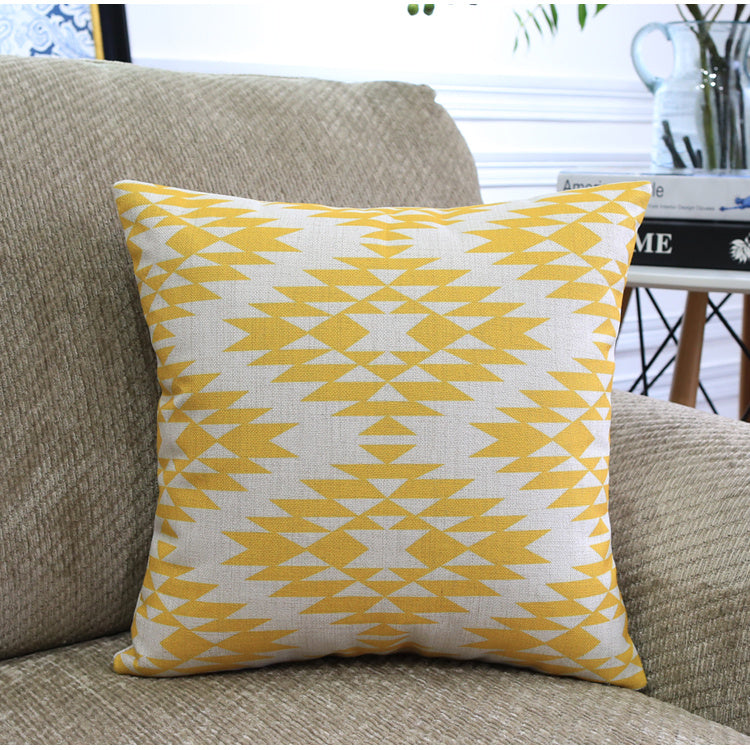 Nordic Color Geometric Throw Pillows Q4670 45x45cm
